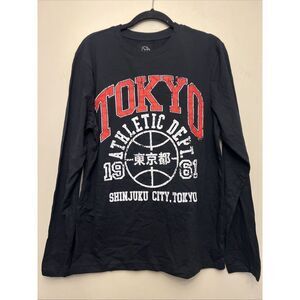 Original use men's T-shirt, small, black‎ Tokyo NWT